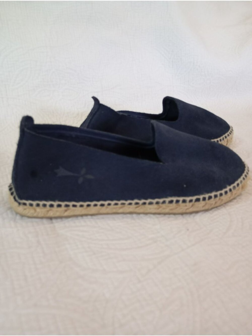 Manebi Espadrilles Navy Blue Size 37 Womens
